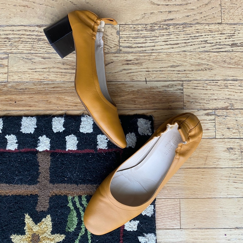Yellow Everlane Day Heel